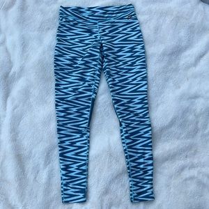 Nike leggings with mesh knee panel